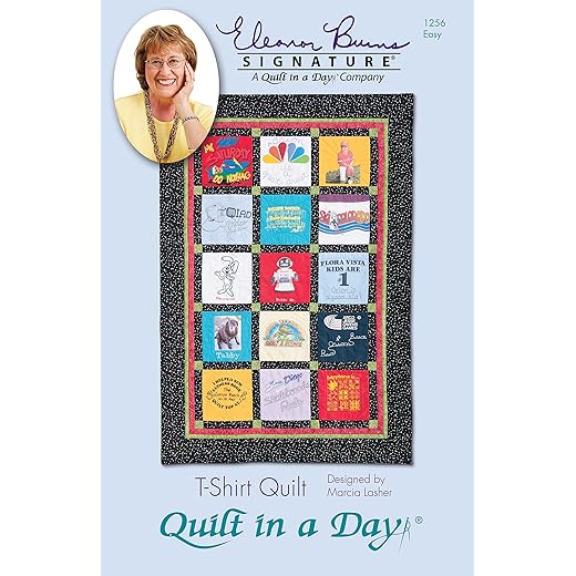 Quilt in a Day T-Shirt Quilt Pattern by Eleanor Burns