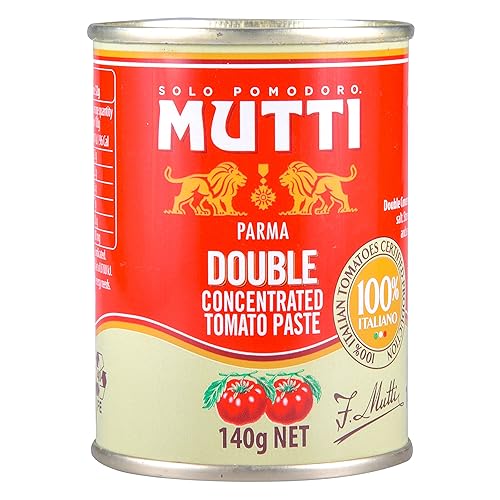 Miniatura 4 de Mutti Pasta de tomate doble concentrada (Doppio Concentrato), lata de 4.94 onzas  Paquete de 12  Marca #1 de tomates de Italia  Tomates enlatados