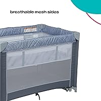 Vista 2 de Cosco Moisés mecedora con Play Yard DLX, olas orgánicas