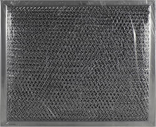 Air Filter Factory Reemplazo para GE WB02X10700 Malla de grasa de aluminio Carbón Carbón Combo Range Hood Basket Filter 9 x 10-12 x 332 pulgadas