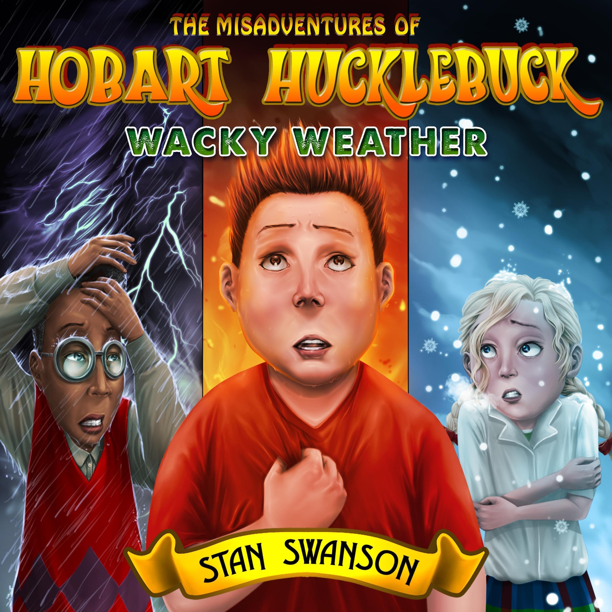 Cover art for The Misadventures of Hobart Hucklebuck: Wacky Weather