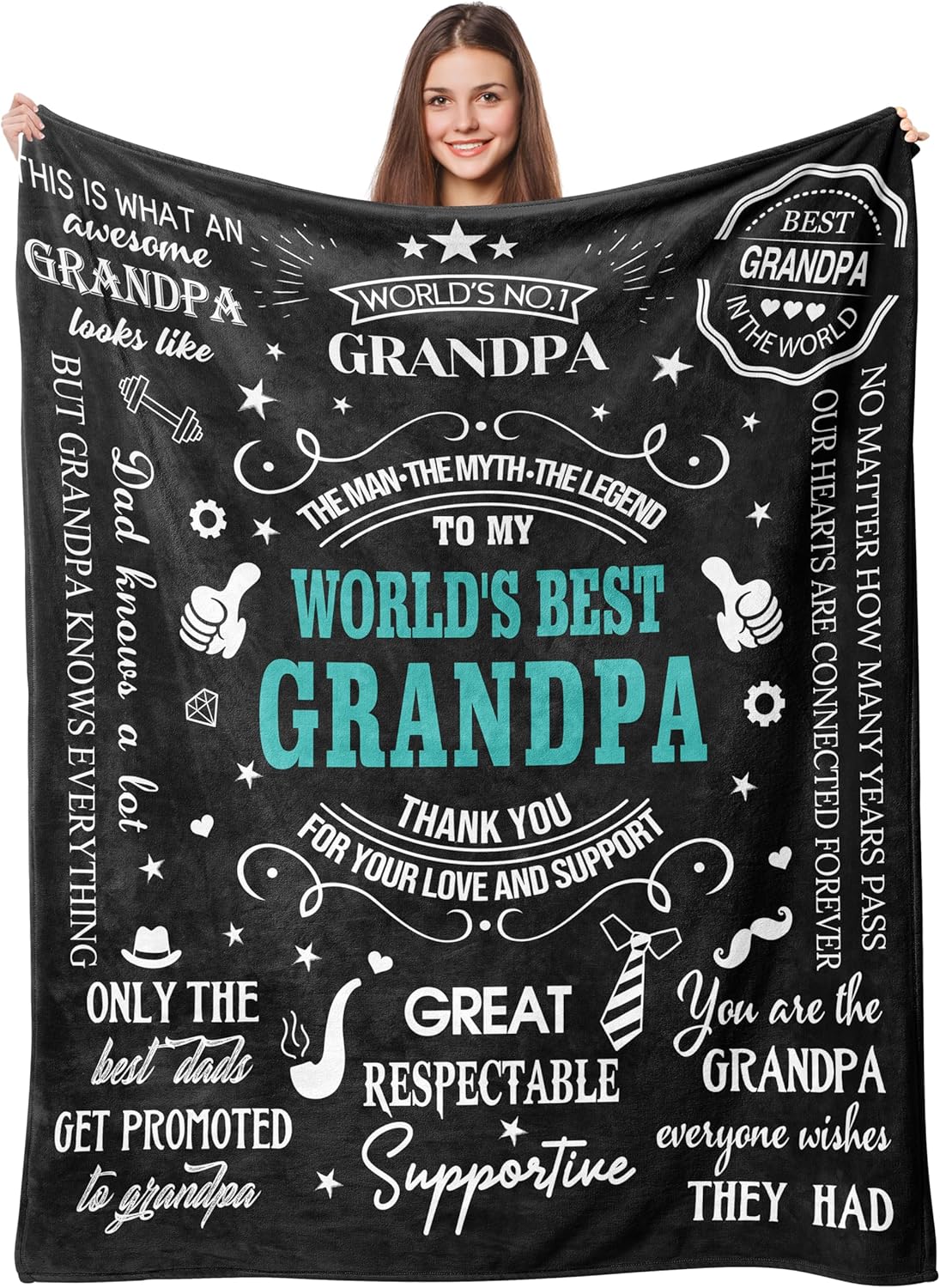 Zawqiye Grandpa Gifts from Grandson Granddaughter, Gifts