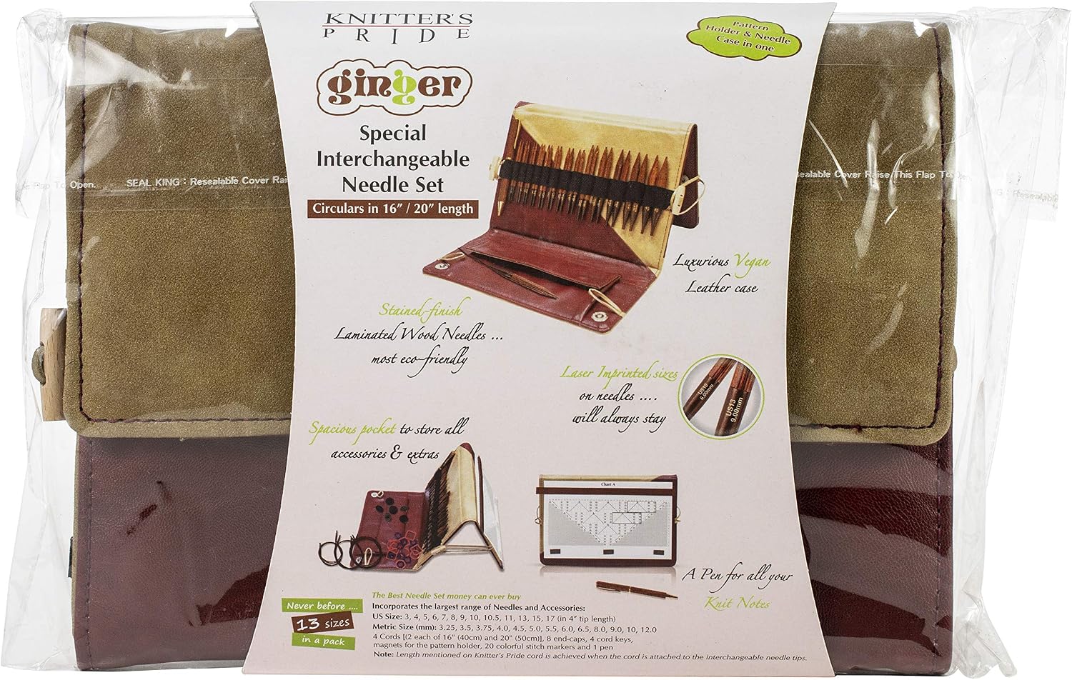 Knitter's Pride Ginger Deluxe Special Interchangeable Set