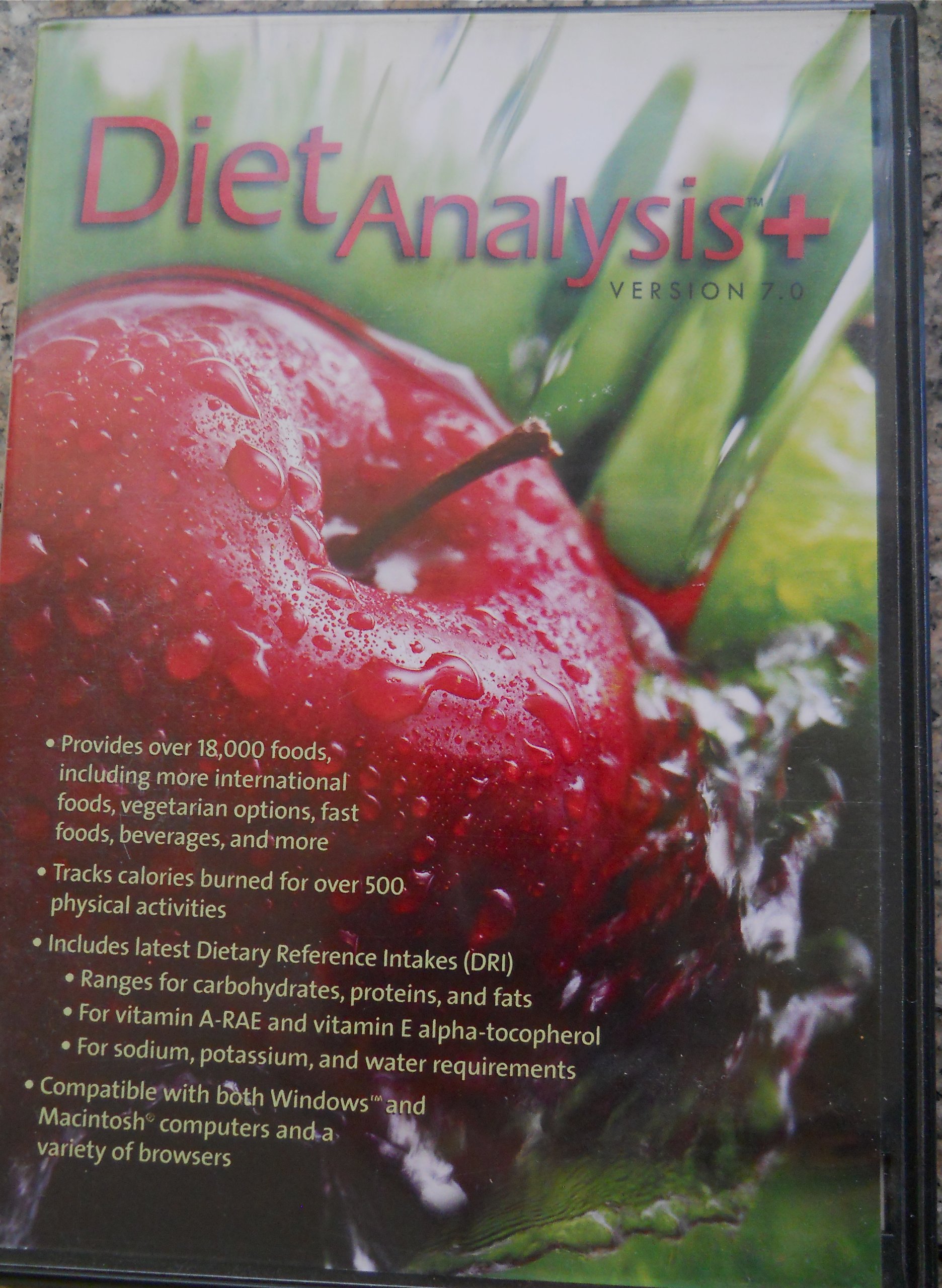 Diet Analysis +: Version 7.0