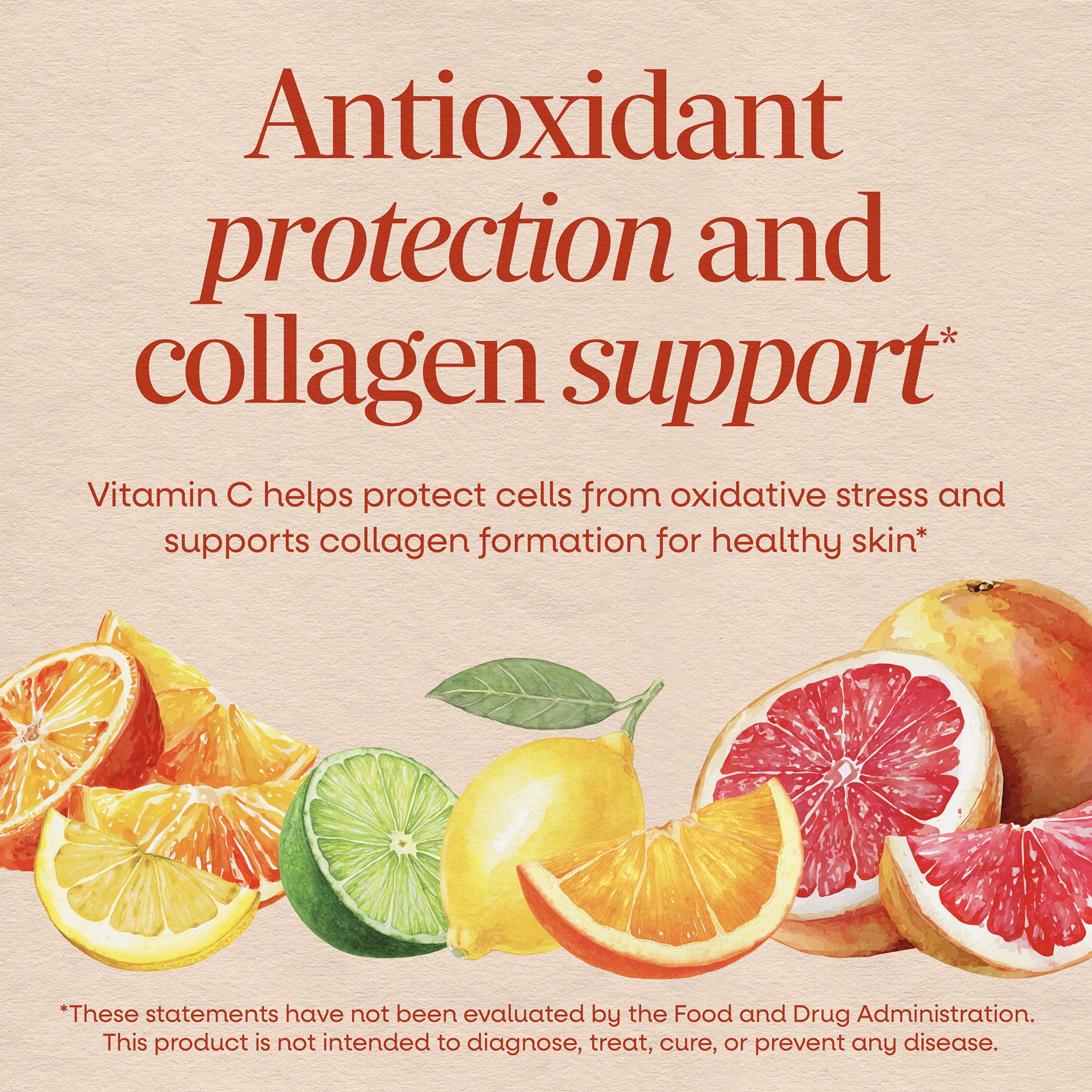 Nature's Way Vitamin C with Bioflavonoids, Immune Health Support*, 250 Ct — Amazon image 3