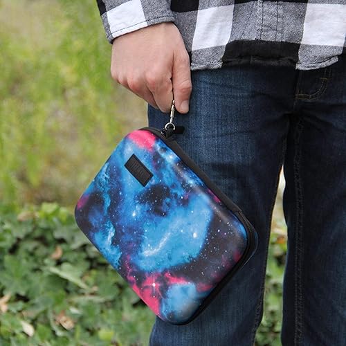 Miniatura 6 de USA Gear Organizador de electrónica rígida de 7.5 pulgadas, organizador de cables con interior resistente a los arañazos, compatible con Garmin GPS,