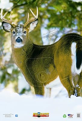 NiceTargets Quartering Left Deer 28