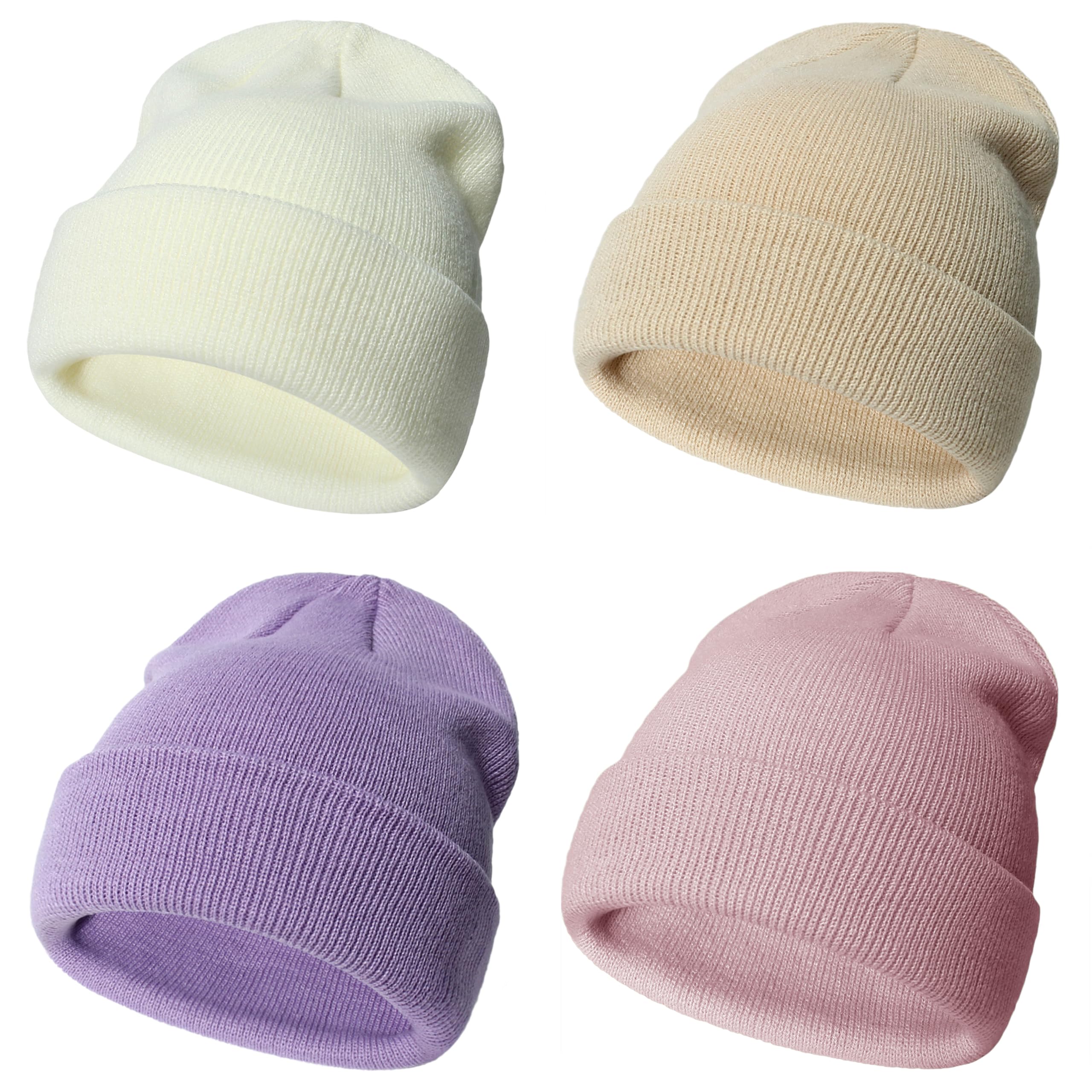 Urban Virgin Toddler Winter Hat 4-Pack