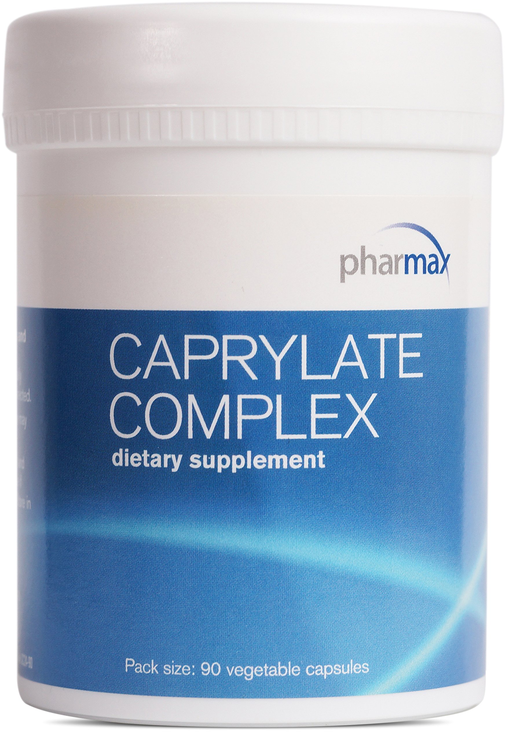 Pharmax - Caprylate Complex - Dietary Supplement - 90 Vegetable Capsules