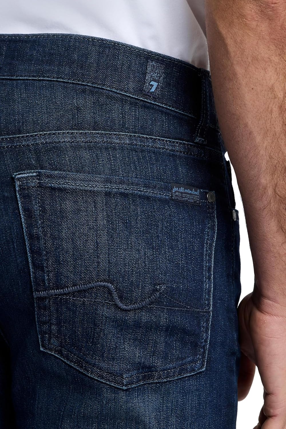 7 for All MankindMensSlimmy Slim Fit JeansPerennial36 - Image 4