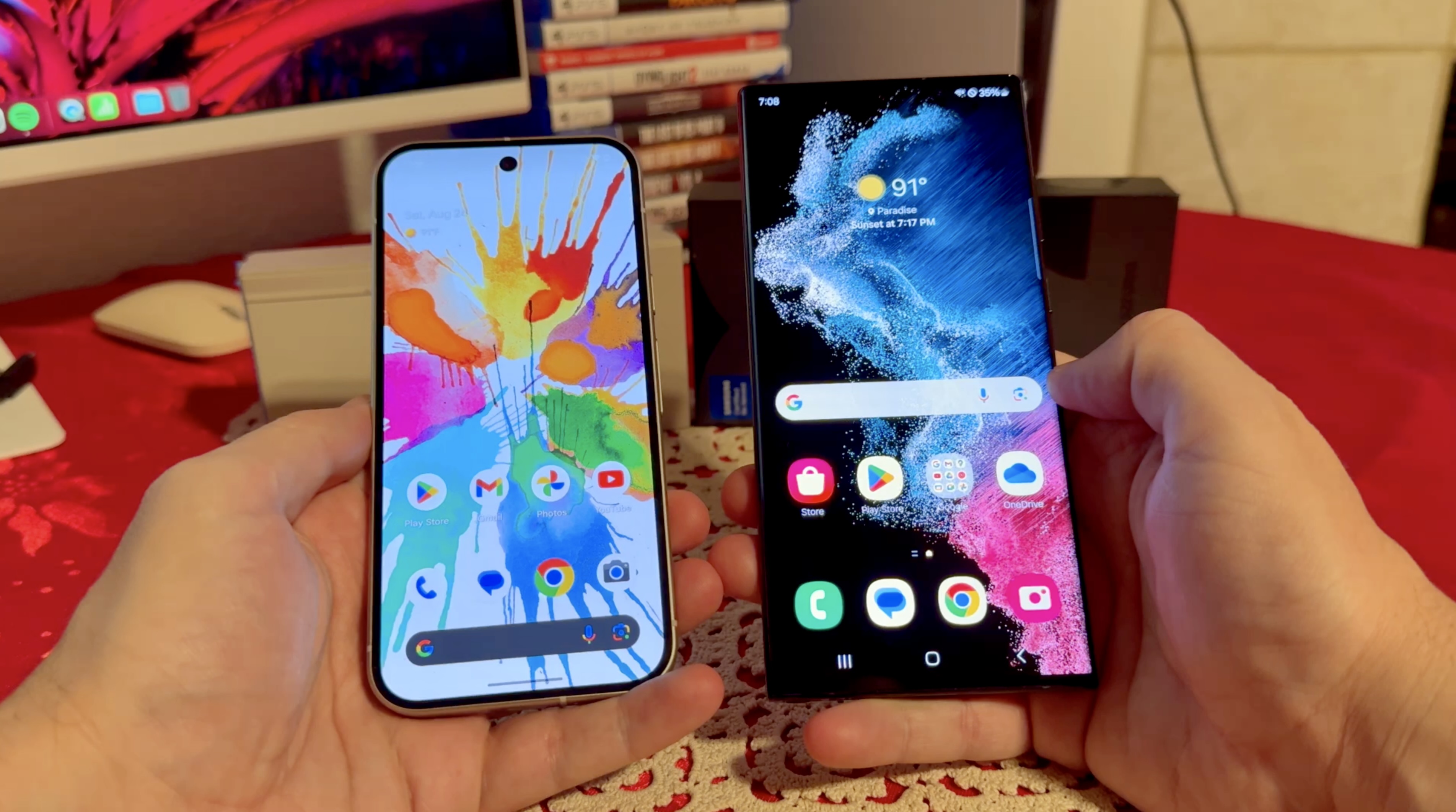 Watch Google Pixel 9 VS Samsung Galaxy S22 Ultra on Amazon Live