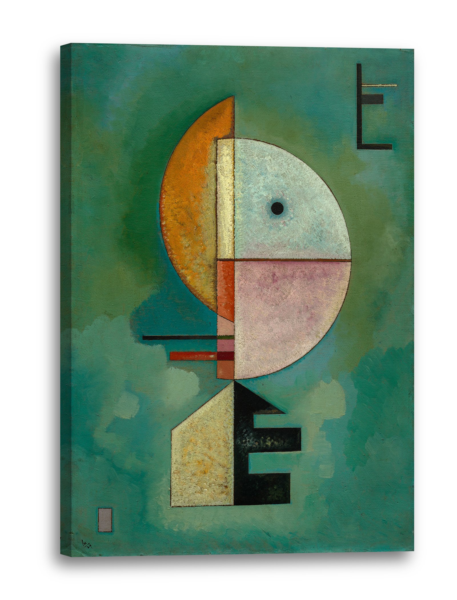 Impression sur toile Kandinsky Emporium 1929 haute définition de 80x120cm
