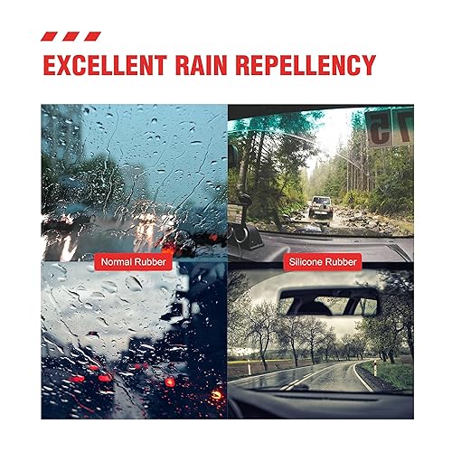 Miniatura 3 de Escobillas de limpiaparabrisas de silicona de 26 + 18 + 11 pulgadas de repuesto para VW GOLF E-GOLF GTI 2021 2020 2019 2018 2017 2016 2015-26