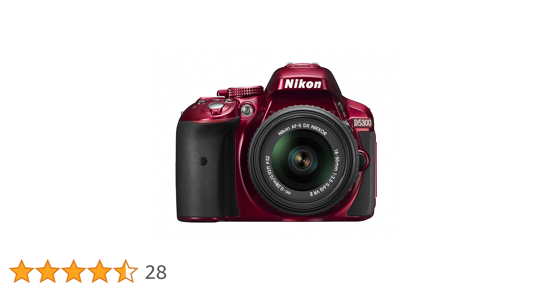 Nikon D5300 18-55/3.5-5.6 AF-S DX G VR II RED Digital camera