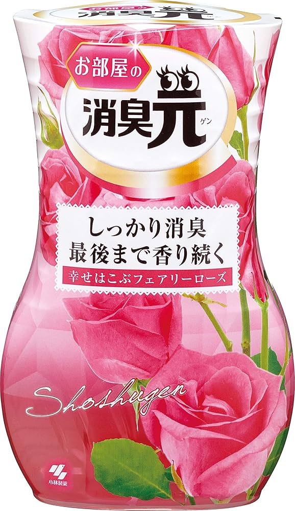 Amazon | 消臭元 幸せはこぶフェアリーローズ 消臭芳香剤 部屋用