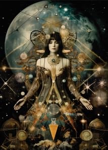 Surreal White Rice Paper, 11.5 x 16 inch (1pc) - Mulberry Paper for Decoupage Furniture Print Crafts