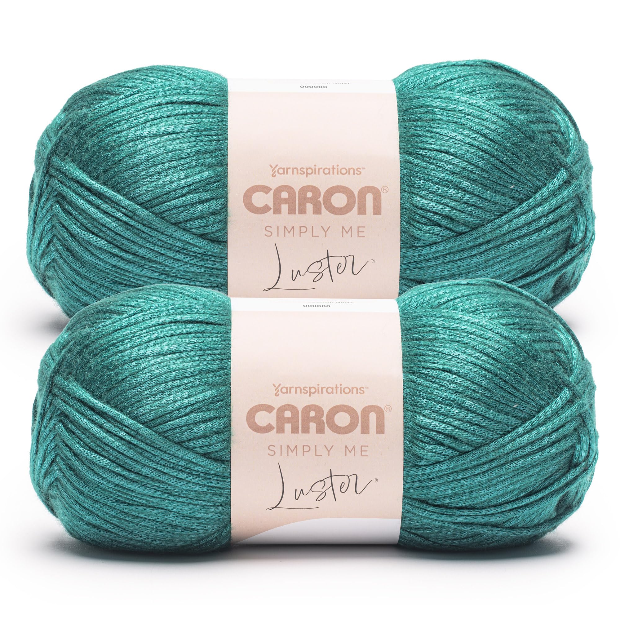Caron  Amazon.com: Caron Simply Me Luster Teal Jade Yarn - 2 Pack of 170g