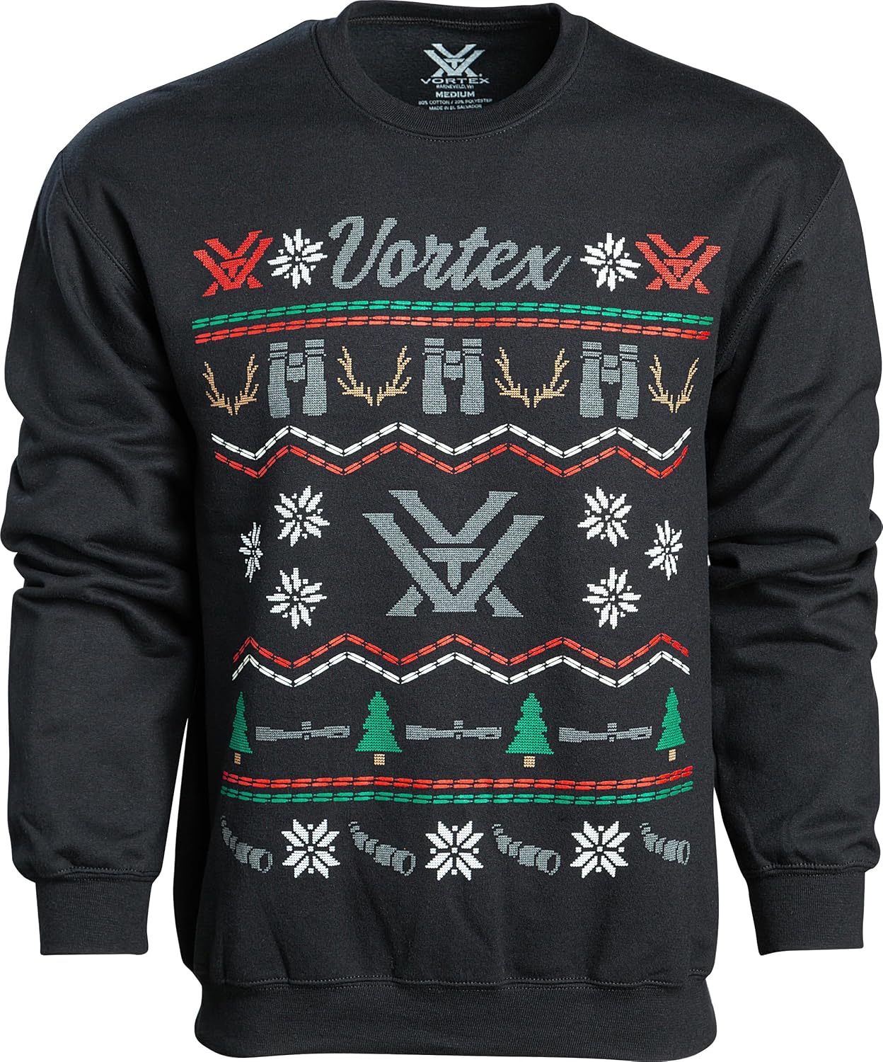Vortex Men's Christmas Crewneck Sweatshirts