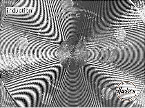 Miniatura 4 de HUDSON Classic - Cafetera espresso para estufa, estilo italiano, 9 tazas, color blanco