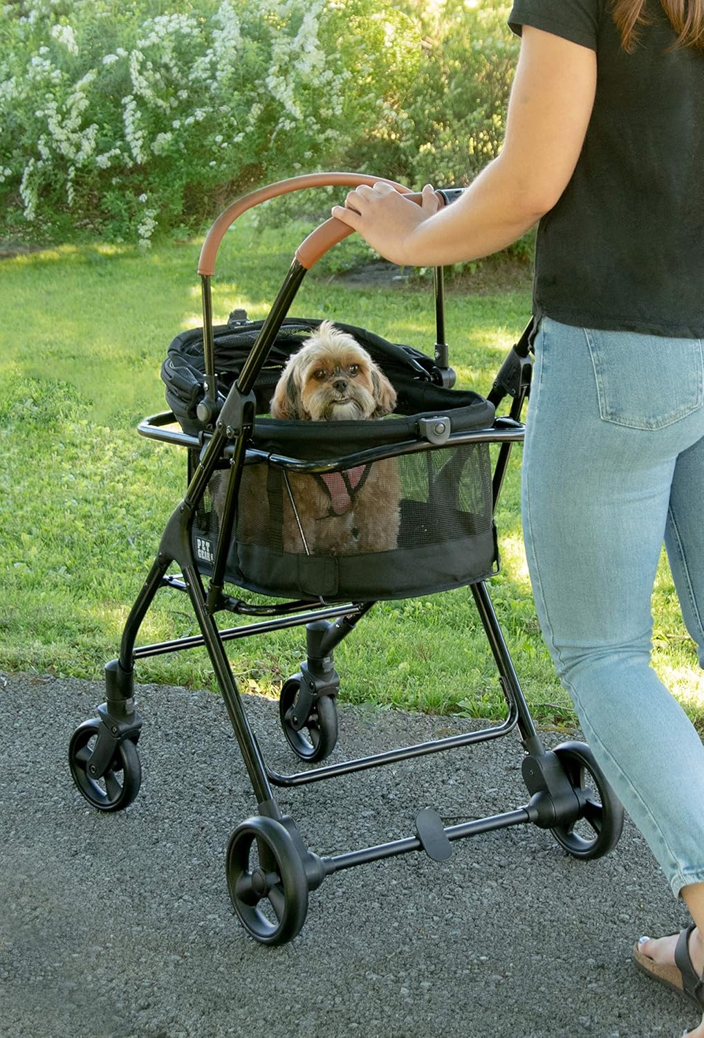 Pet Gear 3-in-1 Travel System, View 360 Stroller Converts to Carrier and Booster Seat with Easy Click N Go Technology, for Small Dogs & Cats : Pet Supplies