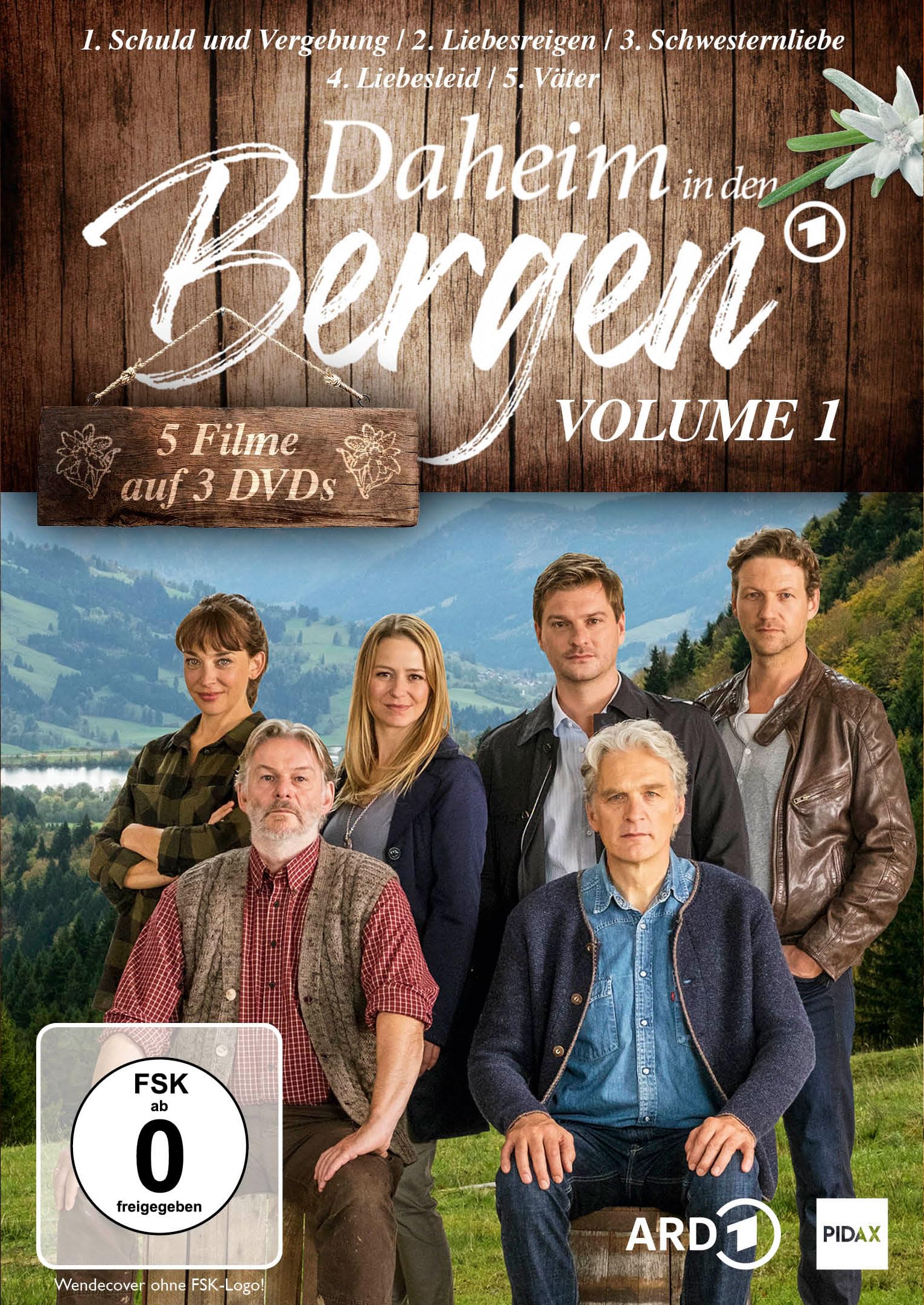 Daheim in den Bergen Serie Alemana DVD | Drama en los Alpes de Pidax Film