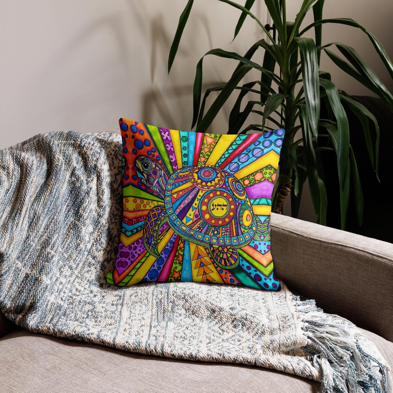 137 Premium Luxury Decorative Throw Pillows – 18"×18" Inches – Bed & Couch Accent Pillows – Indoor Outdoor Throw Pillow with Diverse Designs for Modern Home Decor – Unconditional Love-12