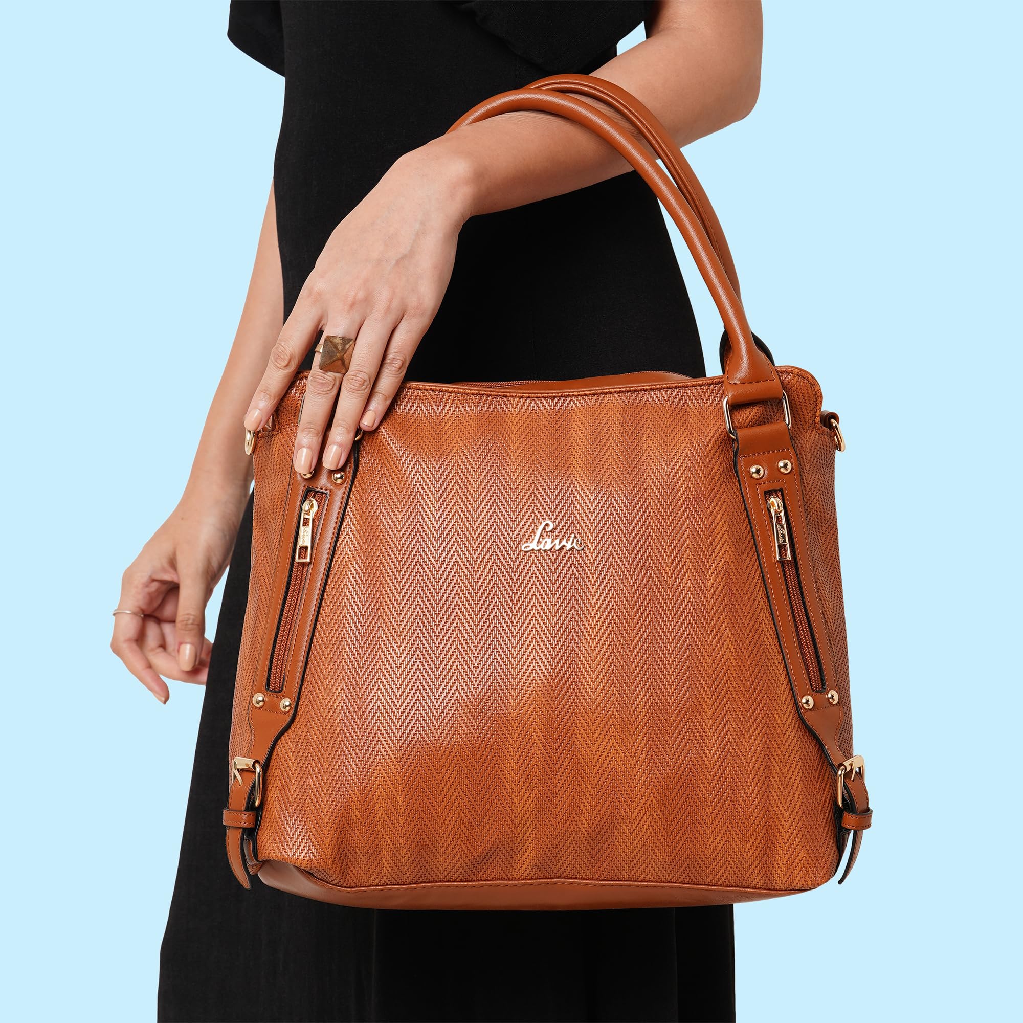 Lavie Women's Faroe Satchel Handbag for Women | Satchel Bag for Work | Ladies purse | Stylish Shoulder Bag | Gift For Women 1