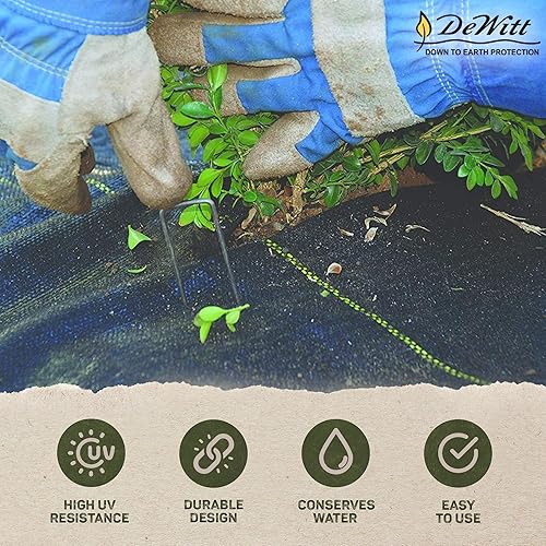 Miniatura 32 de Dewitt SBLT3300 barrera para cubrir la hierba del sol, 3x300 pies.