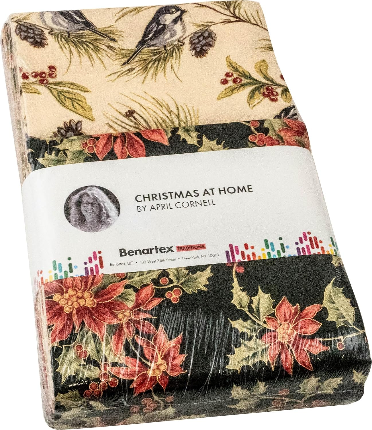 April Cornell Christmas at Home 18 Fat Quarters Benartex