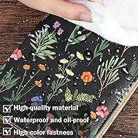 Vista 7 de Libros para camarera lindo libro de camarera con bolsillo para dinero, libro de servidor de cuero con cremallera cartera negra organizador de libros