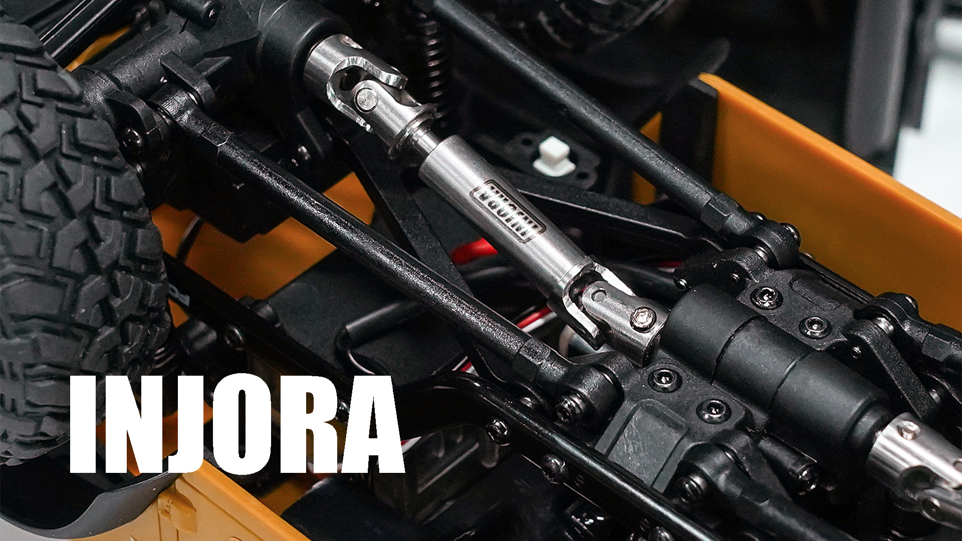 Tube D’essieu Arrière En Laiton Noirci Pour FMS FCX24M – Amélioration Poids Et Look Pour RC Crawler 1/24