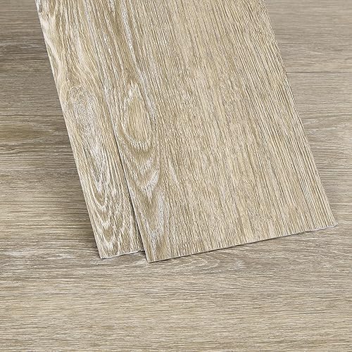 INMOZATA 36-Pack 54 Sq.Ft Peel and Stick Floor Tile, Wood