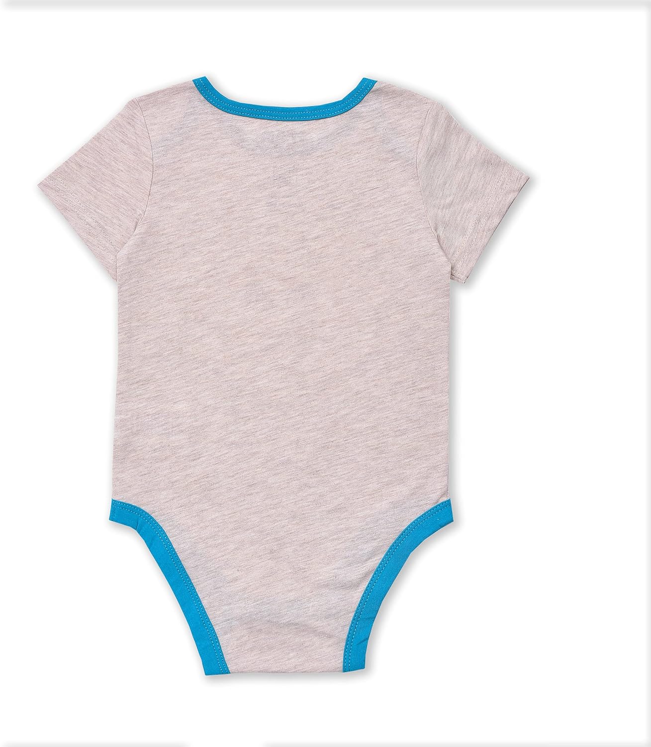 STAR WARS Baby Yoda Boys’ 3 Pack Bodysuit for Newborn and Infant – Black/Grey