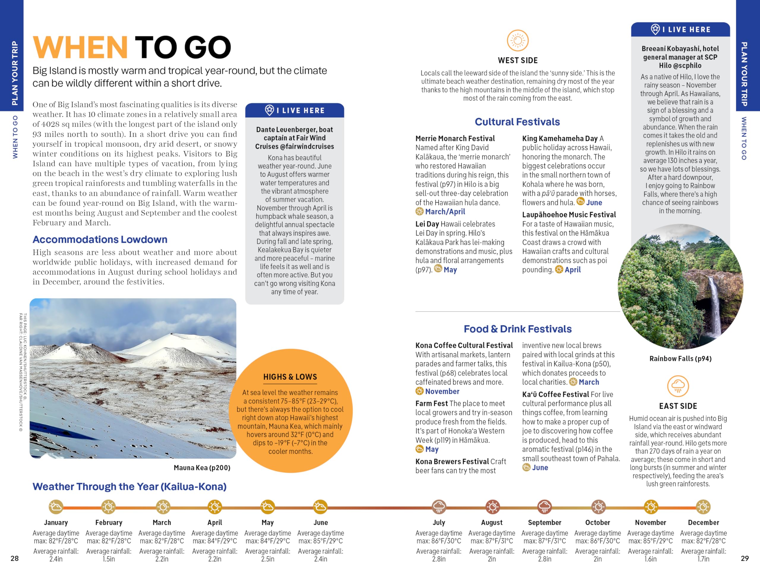 Hawaii the Big Island 6ed -anglais-: Plan the Trip of a Lifetime | Detailed Itineraries & Maps | Insider Tips | Covers Kailua-Kona, Hilo, HawaiÊ'i Volcanoes National Park and more