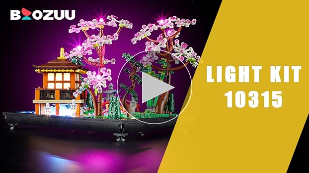 Amazon.com: BOOZUU Light Kit for Lego-10315 Tranquil Garden