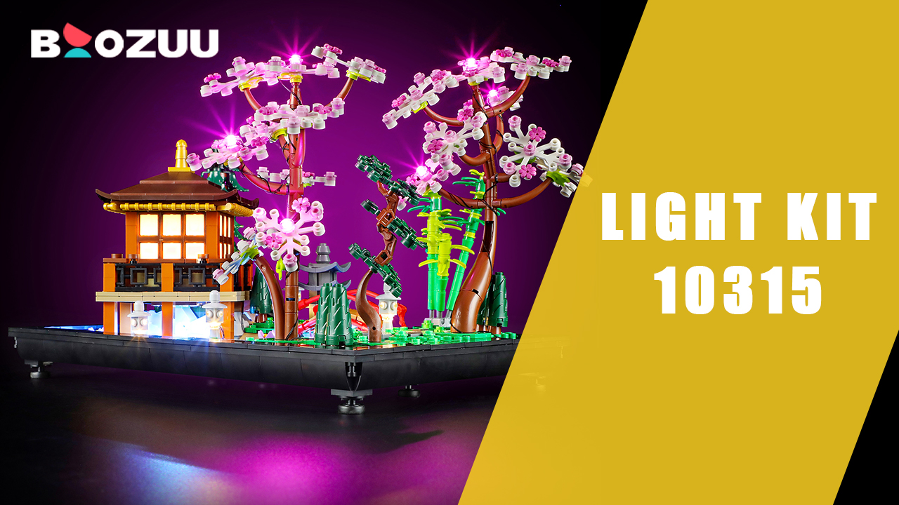 shunページ Amazon.com: BOOZUU Light Kit for Lego-10315 Tranquil Garden