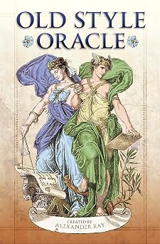 Old Style Oracle 52-Card Oracle Deck with Vintage-Inspired Art, 104-Page Guidebook, Bonus Fold-Out Chart, Archetypes for Divination & Psychological Insight