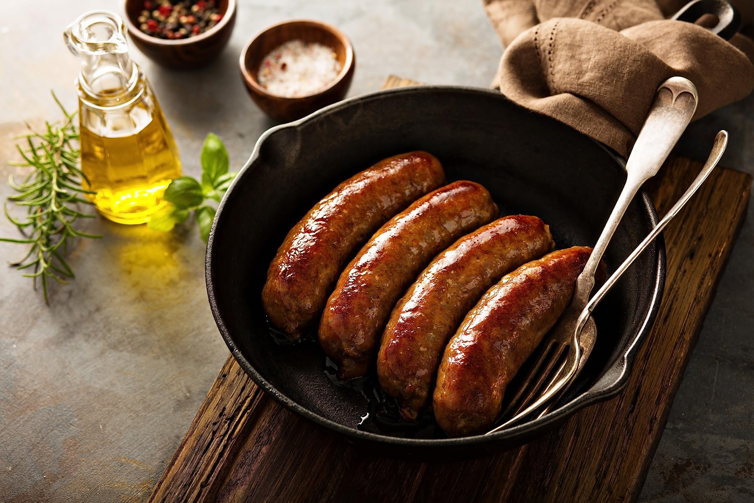 Salsiccia Fresca 1.5 Kg (3 confezioni da 500 gr) Carne Italiana 100%