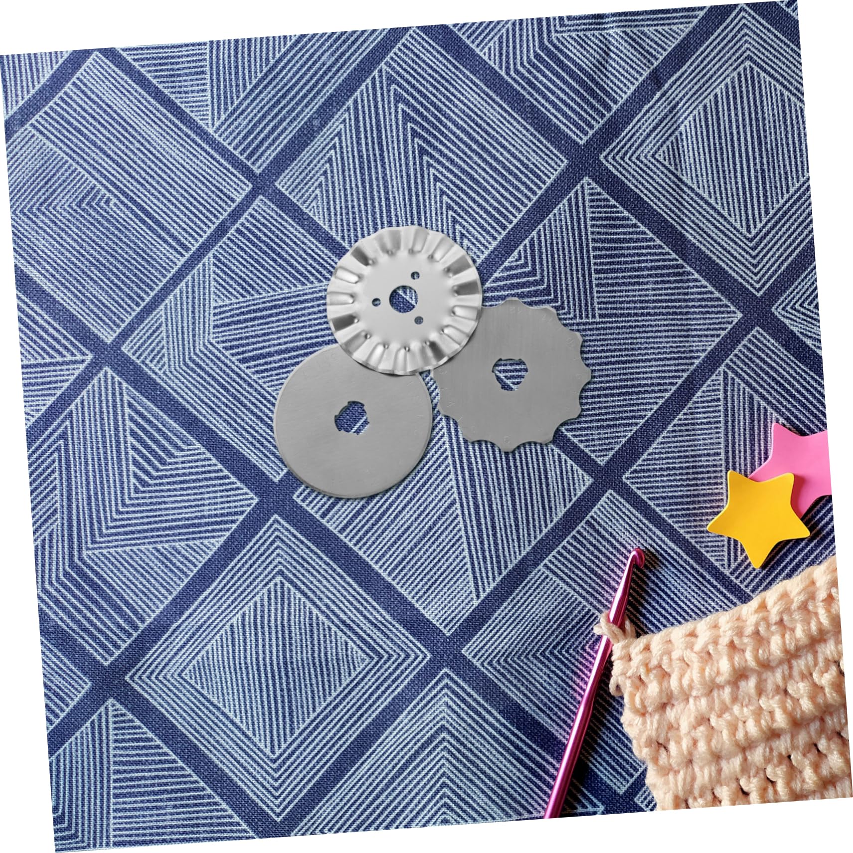 3sets Rollschneider Zubehör Präzision Für Stoff Papier Und Leder Schneiden 6 Stücke * 3