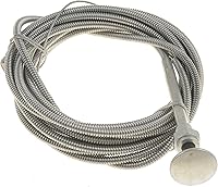 Dorman 55195 Universal Control Cable 12 Ft with 1 In Chrome Knob - Accelerator Throttle Replacement Multi-Purpose