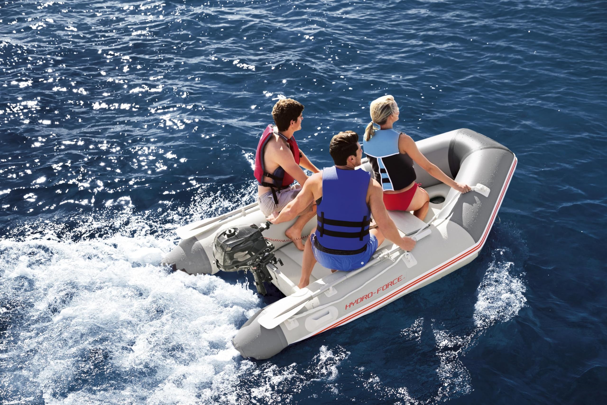 Bestway 65047-3 Set gommone Caspian Pro Hydro-Force ™