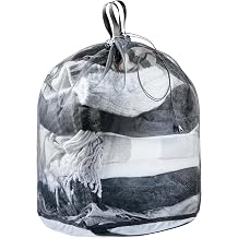 Deuter Mesh Sack 18, Tear-Resistant 18-Liter Pack Sack Storage Accessory for Hiking, Camping & Travel - Tin-Black