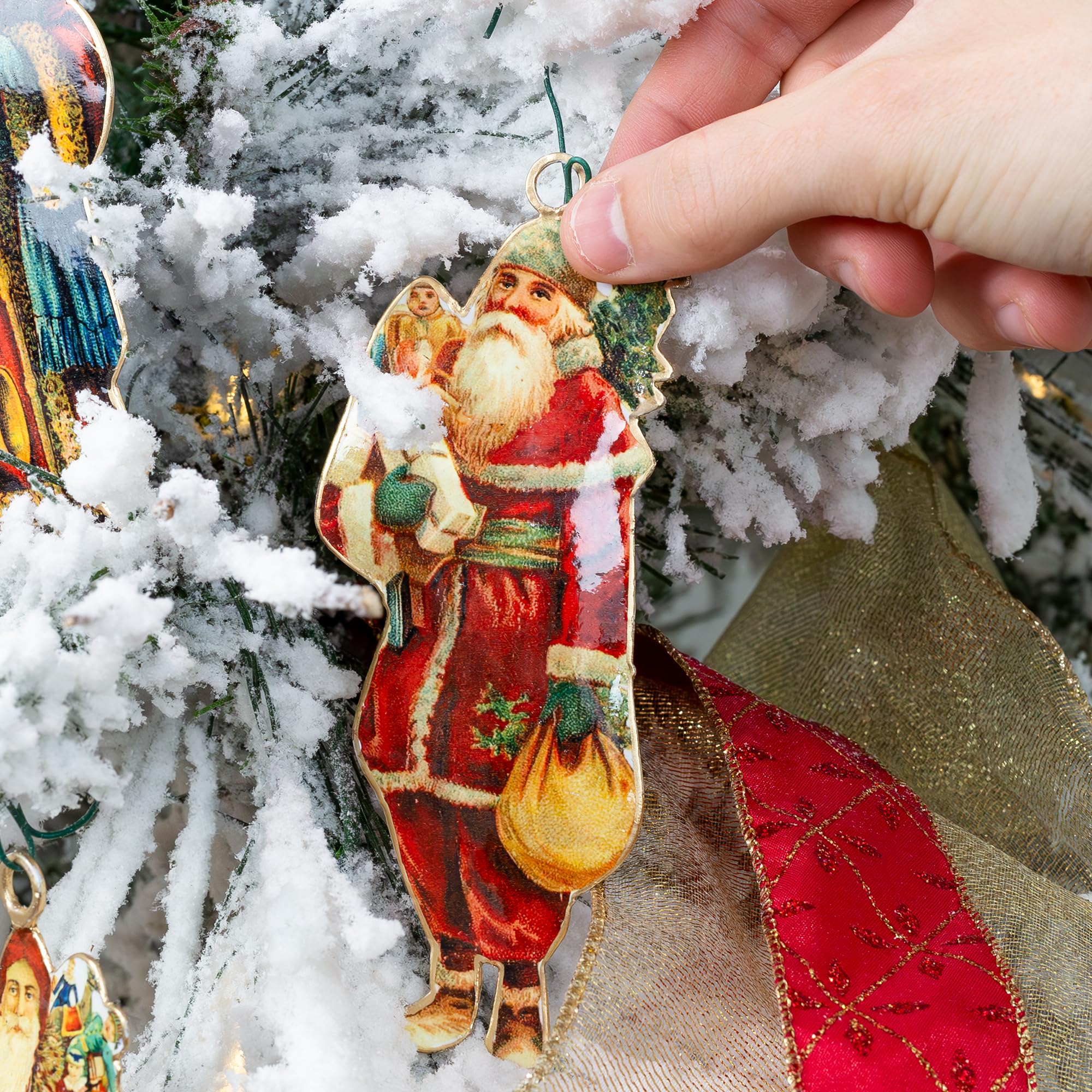 * vintage ornament ❀ レトロ サンタさん オーナメント vintage ornament ❀ 素敵なレトロ サンタさん