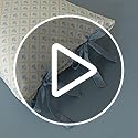 VM VOUGEMARKET White Blue Duvet Cover Twin Garden Style Blue Flower Duvet Cover 100% Cotton Grid Comforter Cover with 2 Bow Ties Pillowcases Botanical Cottagecore Bedding Sets