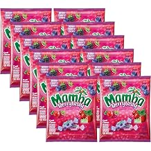 Mamba Berrytasty Berry Fruit Chews Candy, 7.05 oz, Pack of 12