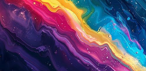 Abstract 4K Screensaver: Mesmerizing Abstract Colors and Silk Liquid Art Color Explosion with Relaxi
