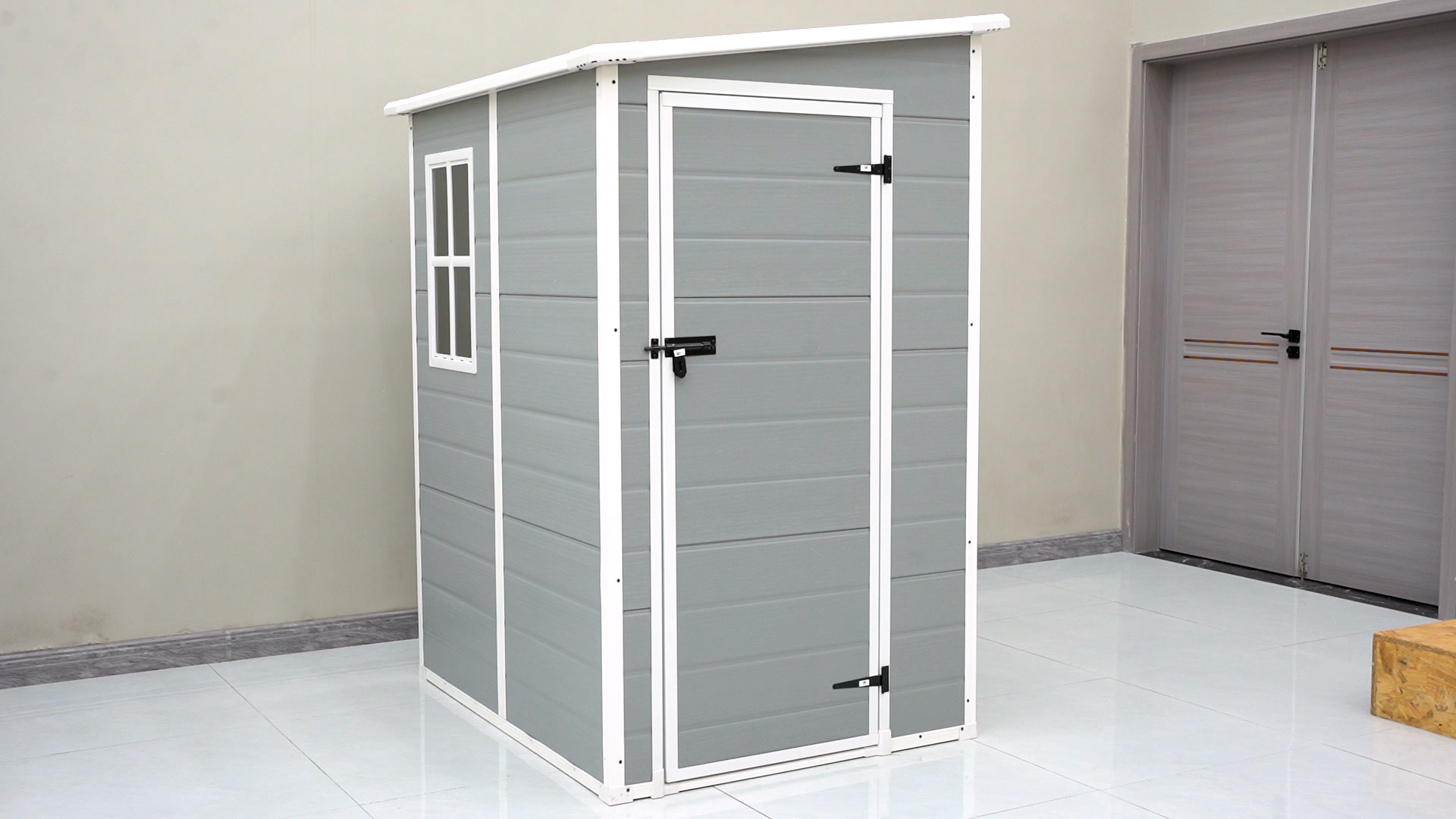 Amazon.com : DWVO 5x4ft Resin Outdoor Storage Shed with Floor