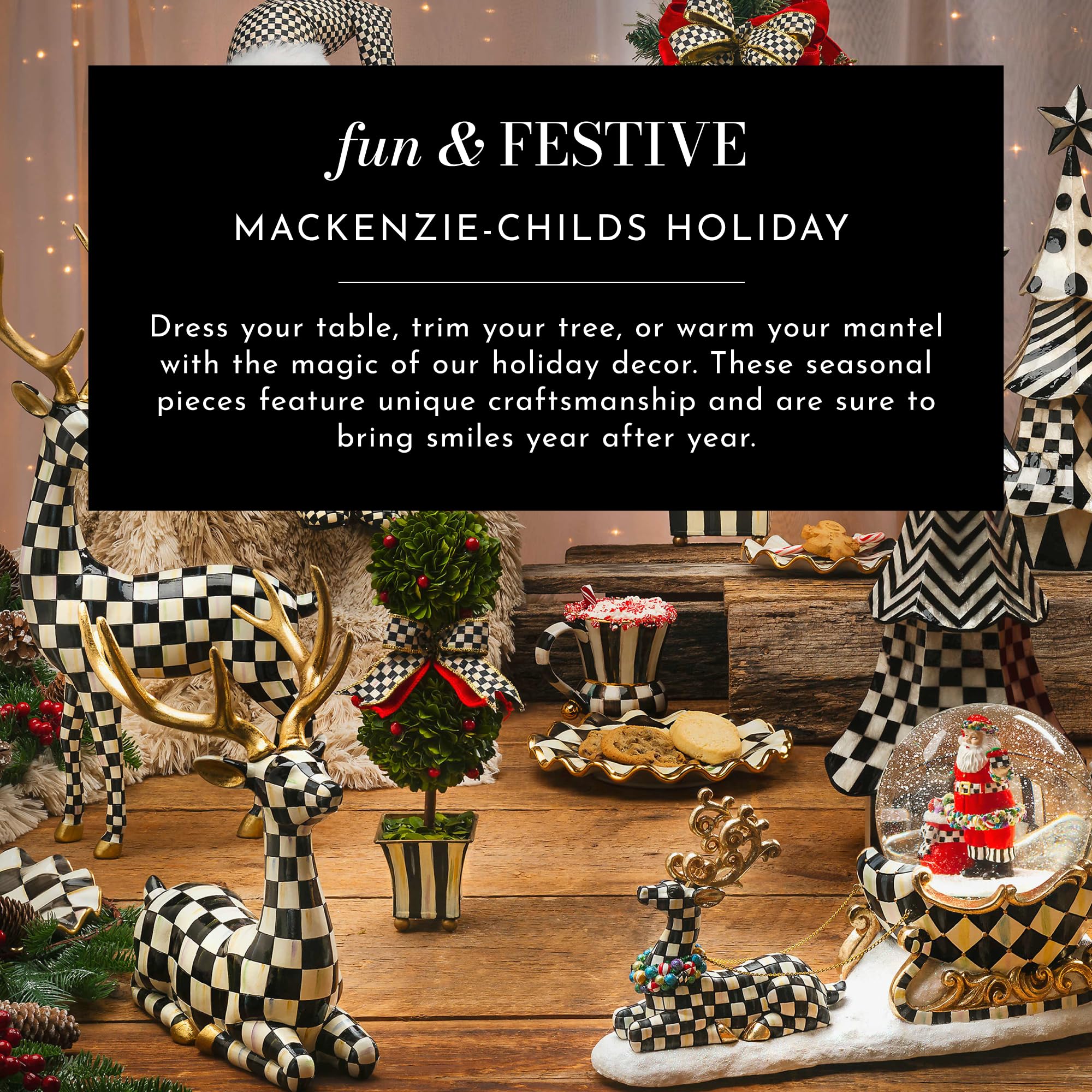 Amazon.co.jp: MACKENZIE-CHILDS ジョリーガラスオーナメント6個