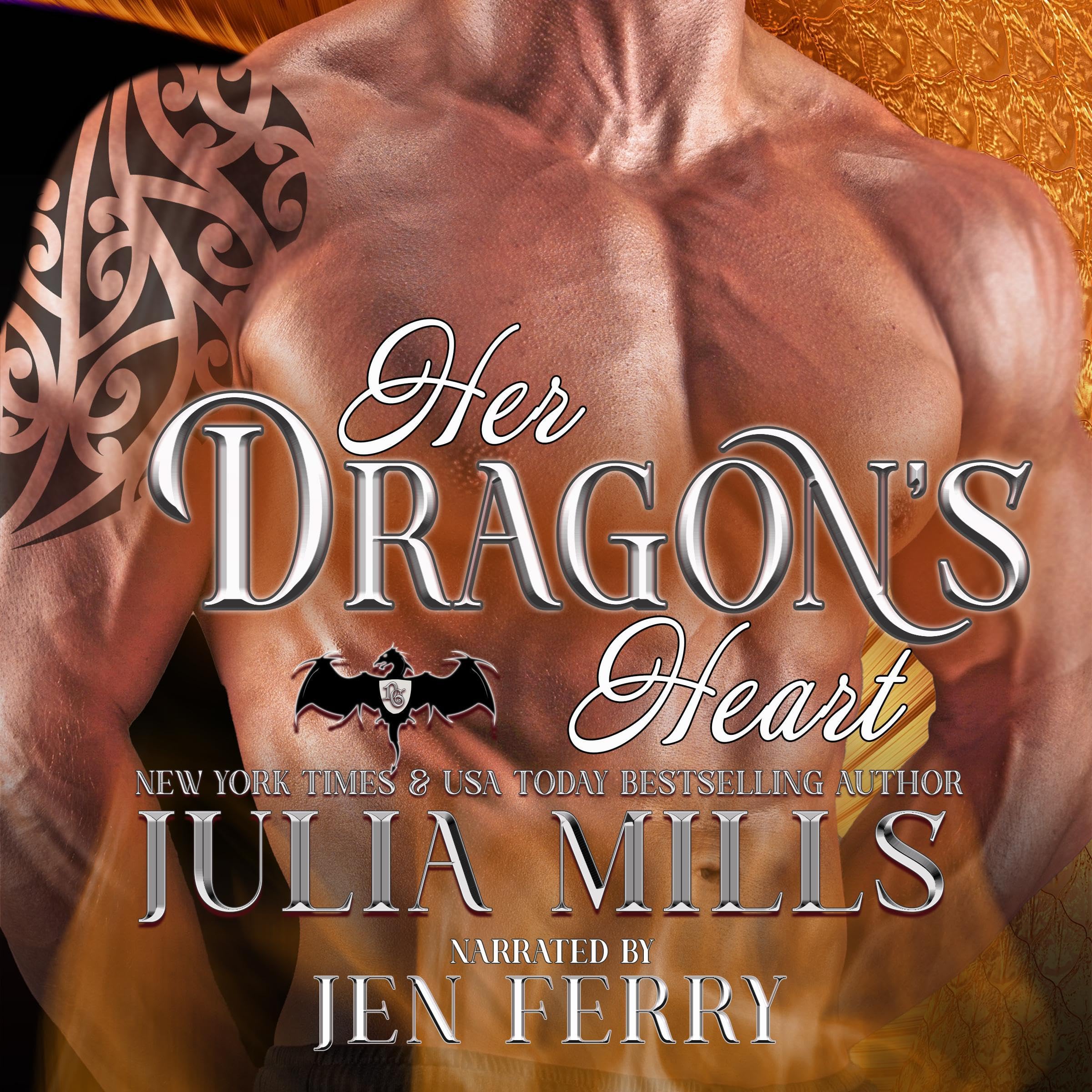 Cover art for Her Dragon's Heart