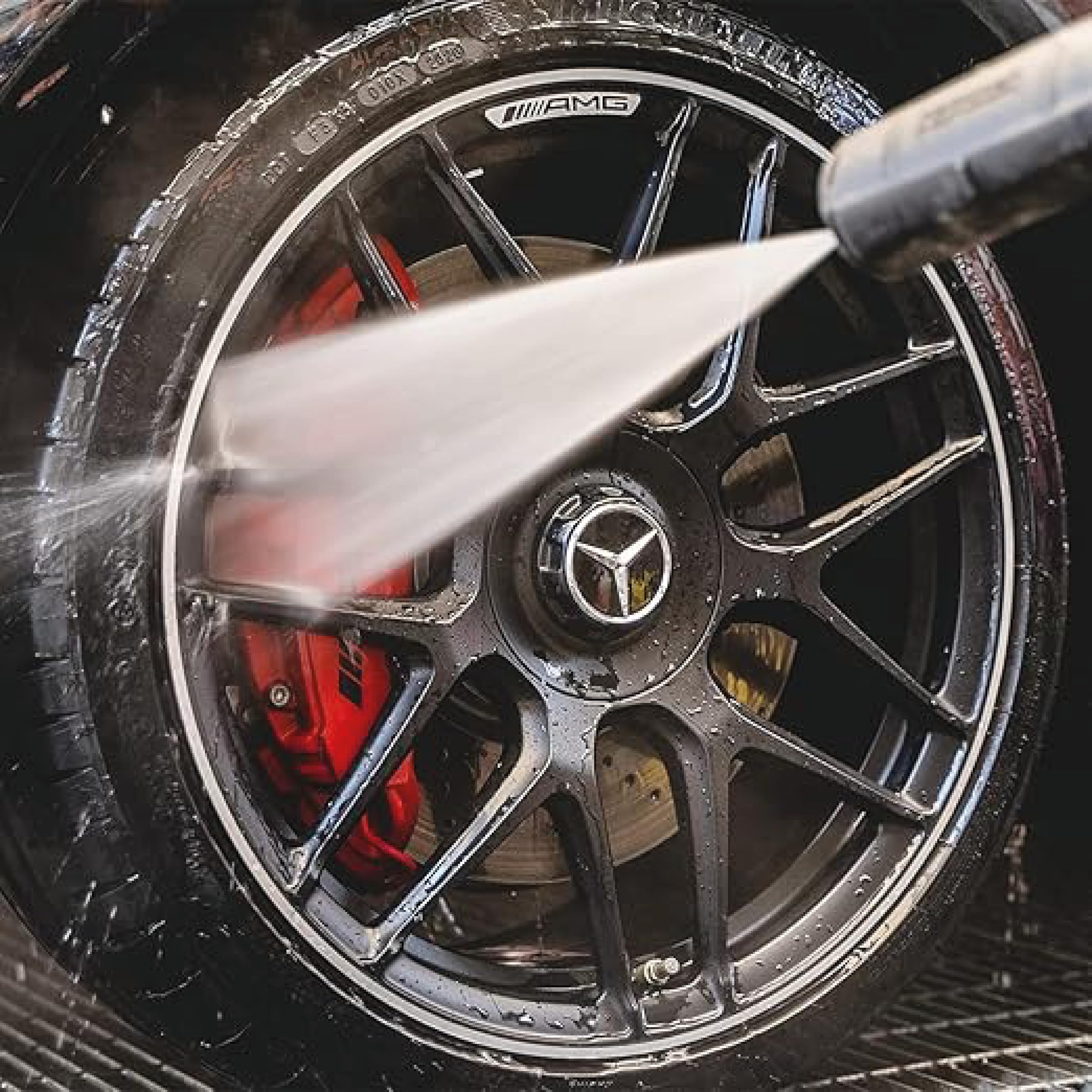 Mafra, Maniac Car Detailing Line, Wheel & Tyre Cleaner, Detergente 2in1, Rimuove Polvere di Freni e Sporco Stradale dai Cerchi in Lega e Gomma, 4500ml